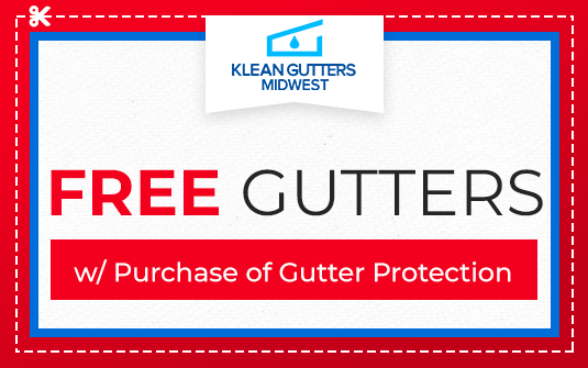 Free Gutters - with Purchase of Gutter Protection