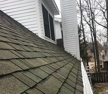 Clogged & Sagging Gutters Damaging this Home - After