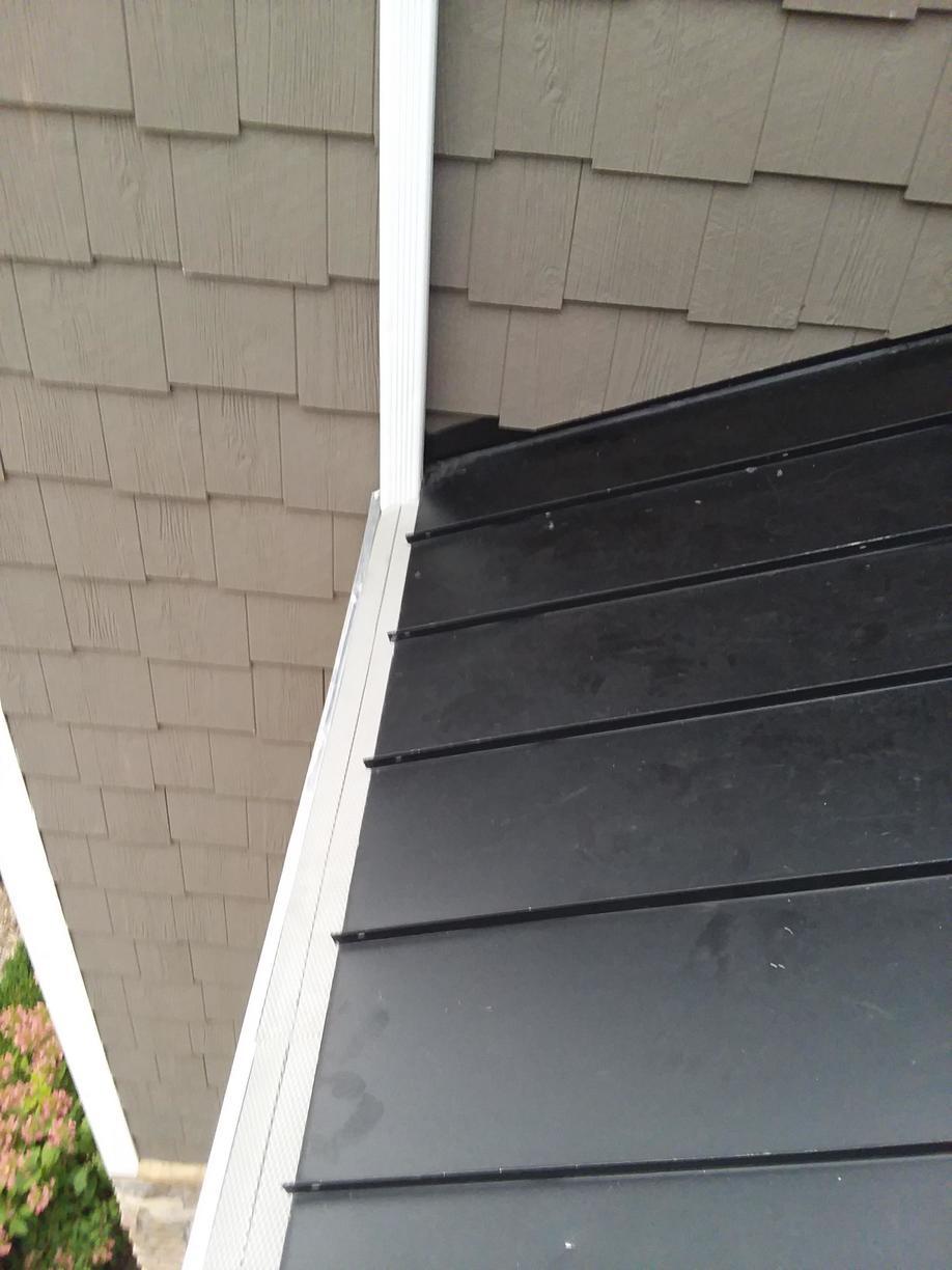 Custom Fit Gutter Protection Installation - After