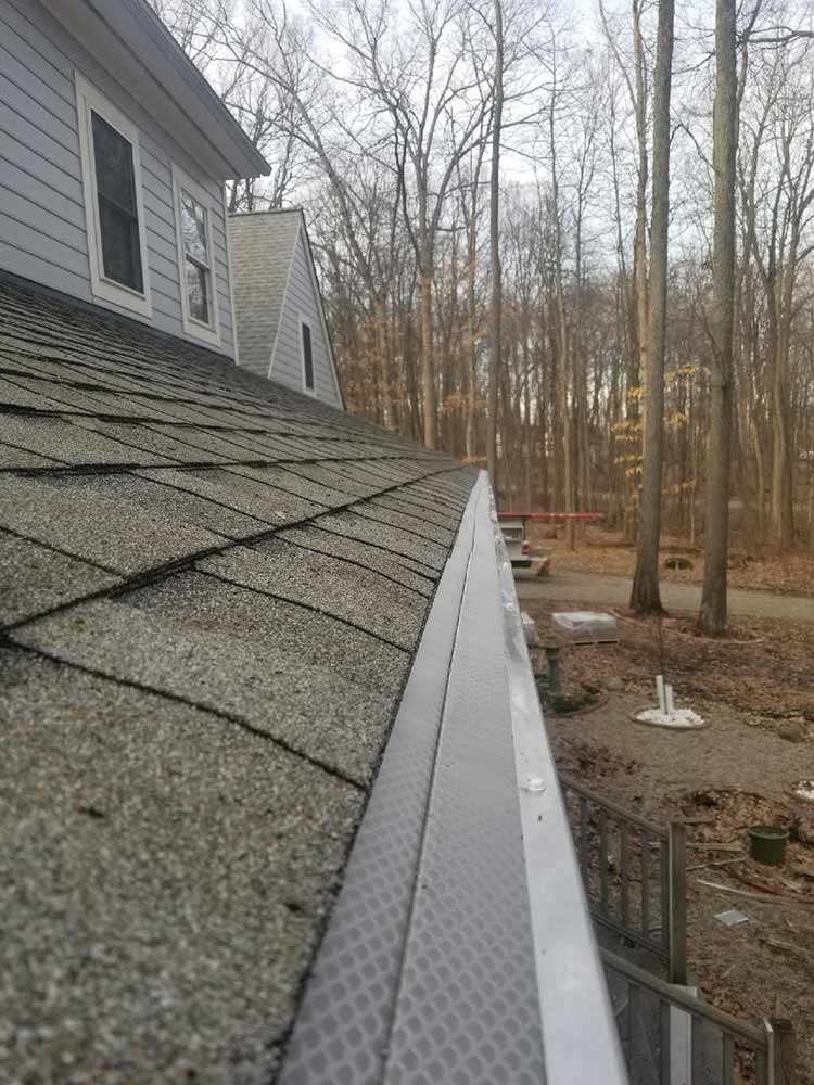Gutter Guard Protection Replacement - After