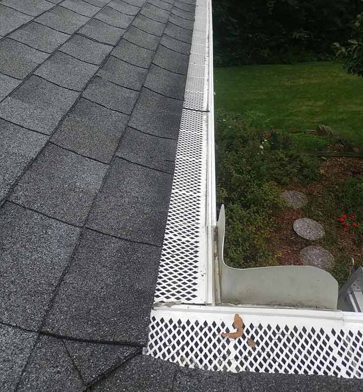 Seamless Gutters and Protection Replace DIY - Before