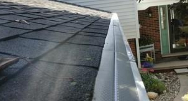 Unprotected Gutters Cause Maintenance And Risk For Water Damages On Bronson